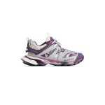 Women’s Track Sneaker in Grey/purple